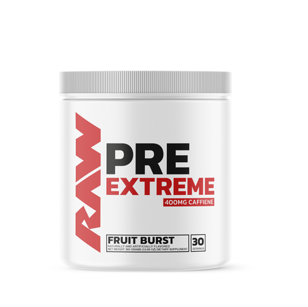 Raw Nutrition RAW PRE Extreme  Fruit Burst - 30 Servings