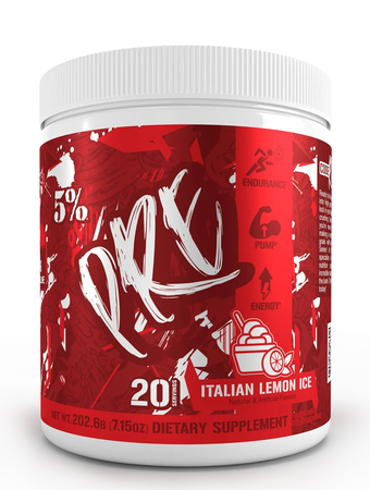 5% Nutrition Code Red Series Pre Workout  Italian Lemon Ice - 20 Servings