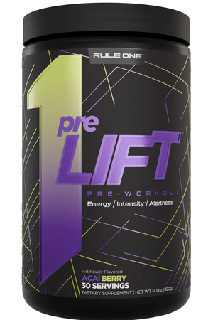 Rule 1 preLIFT Pre-Workout  Acai Berry - 30 Servings