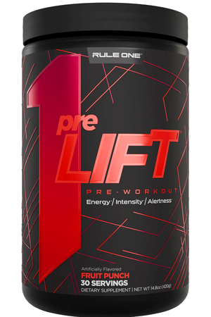 Rule 1 preLIFT Pre-Workout  Fruit Punch - 30 Servings