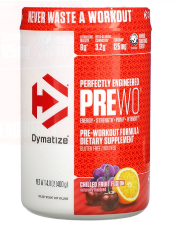 Dymatize PREWO Pre-Workout  Fruit Fusion - 20 Servings
