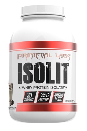 Primeval Labs ISOLIT Whey Protein Isolate Cookies N' Cream - 30 Servings