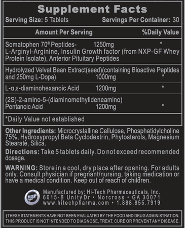 Hi Tech Pharmaceuticals PRO HGH - 2 x 150 Tablet Bottles TWINPACK