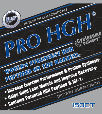 Hi Tech Pharmaceuticals PRO HGH - 2 x 150 Tablet Bottles TWINPACK