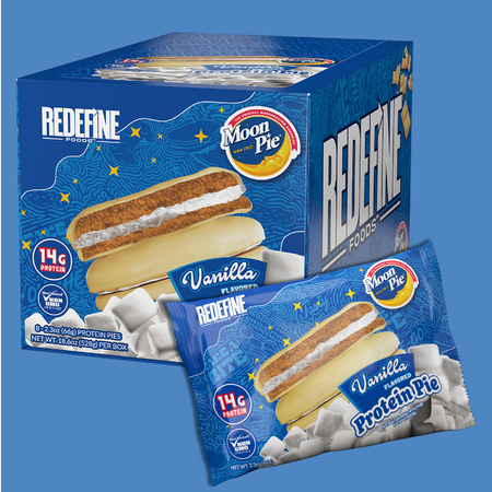 Redefine Foods Moon Pie Protein Pie  Vanilla  - 8 Pack