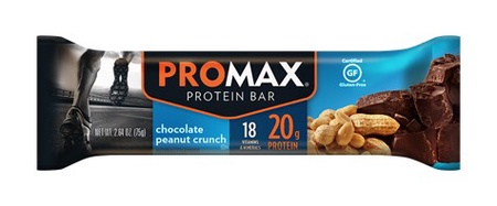 Promax Bars Chocolate Peanut Crunch - 12 Bars