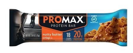 Promax Bars Nutty Butter Crisp - 12 Bars *Best by date 6/23
