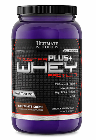 Ultimate Nutrition Prostar Whey Plus+  Chocolate - 2 Lb (30 Servings)