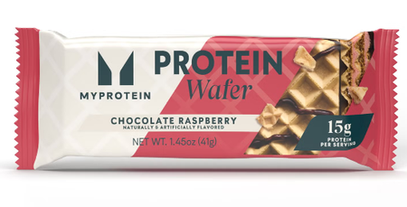 Myprotein Protein Wafer Chocolate Raspberry - 10 Bars