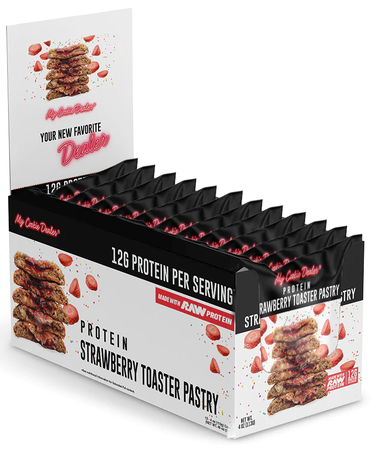 RAW/My Cookie Dealer Protein Strawberry Toaster Pastry - 12 Cookies