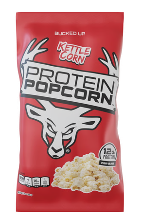 Bucked Up Protein Popcorn  Kettle Corn - 5 Bags