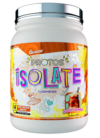 Glaxon Protos Whey Protein Isolate  Salted Caramel - 14 Servings