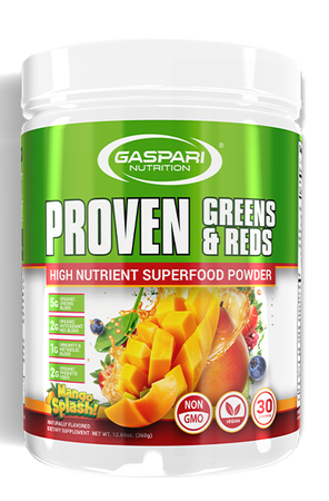 Gaspari Greens & Reds  Mango Splash - 30 Servings