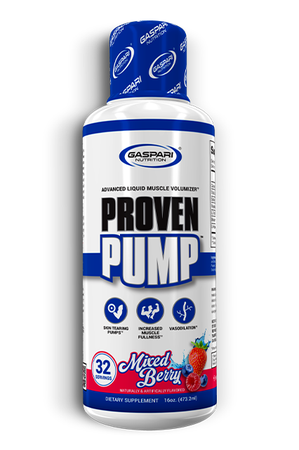 Gaspari Proven Pump  Adv Liquid Muscle Volumizer  Mixed Berry - 32 Servings