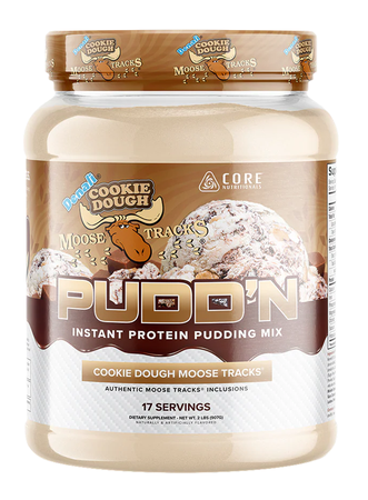 Core Nutritionals PUDD'N Cookie Dough Moose Tracks - 17 Servings
