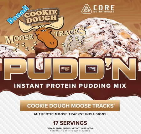 Core Nutritionals PUDD'N Cookie Dough Moose Tracks - 17 Servings