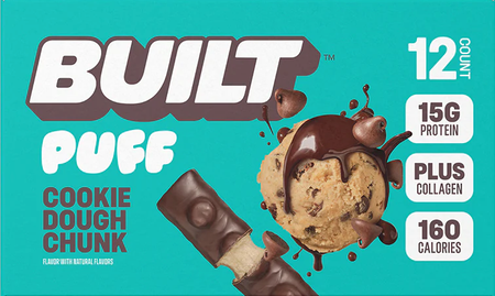 Built Puff Protein Bar Cookie Dough - 12 Bars