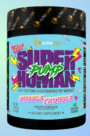 Alpha Lion SuperHuman Pump  Bubble Trouble - 42 Servings