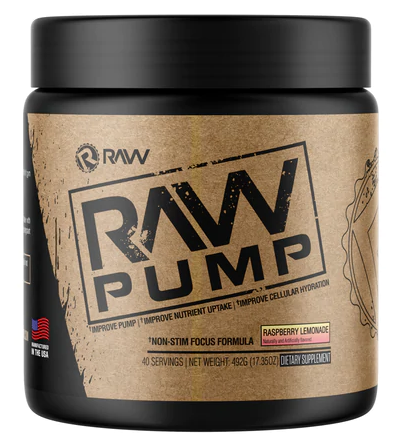 Raw Nutrition Pump Raspberry Lemonade - 40 Servings