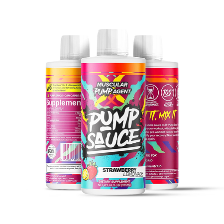 Pump Sauce Liquid Pump Agent  Strawberry Lemonade - 16/32 Servings