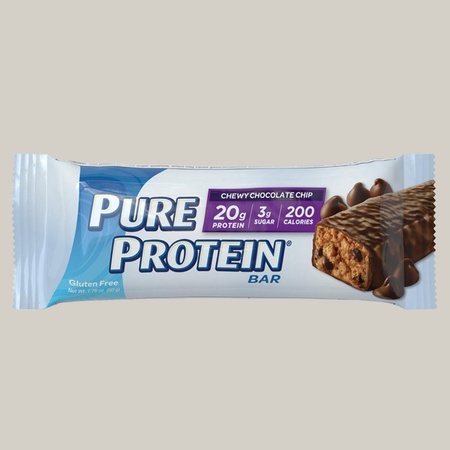 Pure Protein Bars 50g Chewy Chocolate Chip - 6 Bars