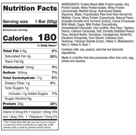Pure Protein Bars Galactic Brownie - 12 Bars (2 Boxes of 6 Bars)