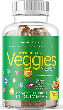 Powered by Plants  Veggies - 60 Gummies
