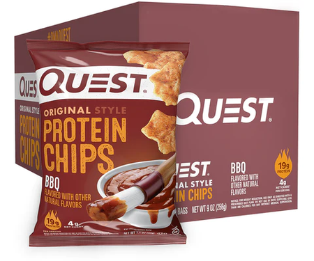 Quest Protein Chips   BBQ - 8 Bags