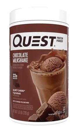 Quest Protein Powder Chocolate Milkshake - 1.6 Lb