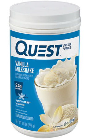 Quest Protein Powder Vanilla Milkshake  - 1.6 Lb