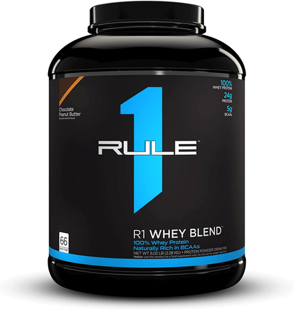 Rule 1 R1 Whey Blend  Chocolate Peanut Butter - 66 Servings