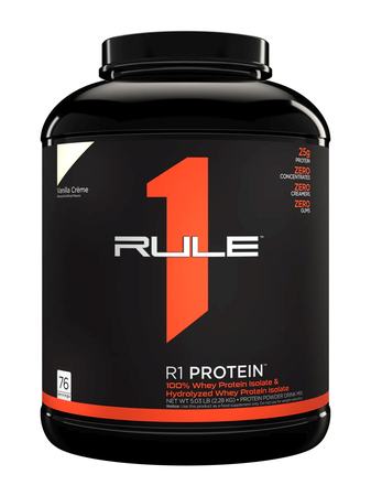 Rule 1 R1 Protein Whey Isolate  Vanilla Creme - 5 Lb (76 Servings)