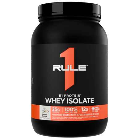 Rule 1 R1 Protein Whey Isolate Vanilla Creme - 1.98 Lb (30 Servings)