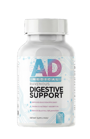 Project AD Ravenous Digestive Support - 120 Capsules