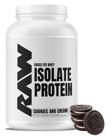 RAW Isolate Protein  Cookies n Cream - 25 Servings