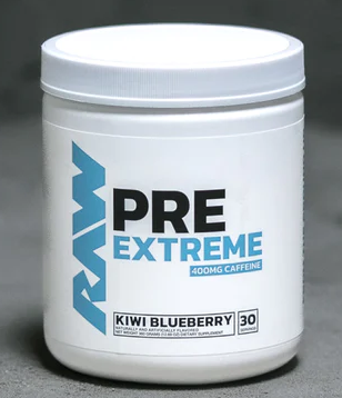 Raw Nutrition RAW PRE Extreme  Kiwi Blueberry - 30 Servings