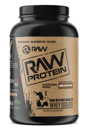 Raw Nutrition Raw Isolate Protein  Dark Chocolate  - 25 Servings