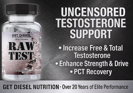 DIESEL Raw Test  Test Booster - 80 Tablets