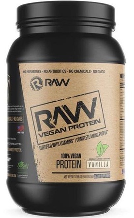 Raw Nutrition Vegan Protein  Vanilla - 25 Servings