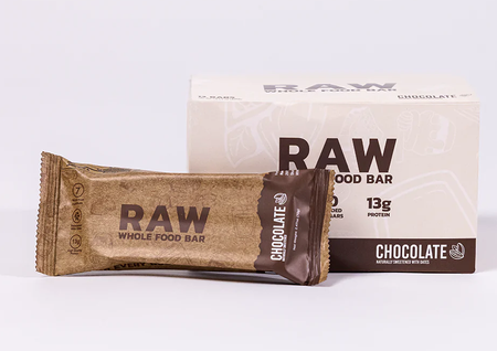Raw Nutrition RAW Bar  Chocolate - 12 Bars