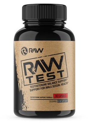 Raw Nutrition Raw Test - 240 Cap (30 Servings)