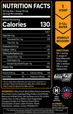 Repp Sports RAZE Whey Protein  Triple Chocolate Cake - 10 Lb (2 x 5 Lb Btls)  TWINPACK