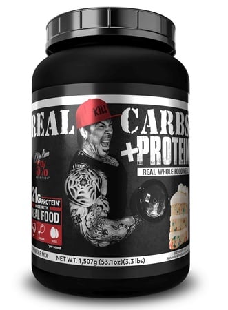 5% Nutrition Real Carbs + Protein Birthday Cake Whole Food Based Meal Replacement- 22 Servings