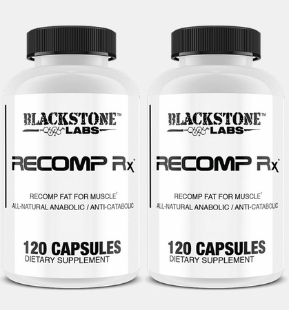 Blackstone Labs Recomp Rx - 240 Cap (2 x 120 Cap Btls)  TWINPACK