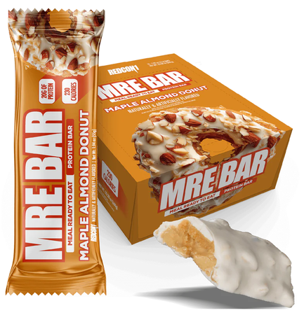 Redcon1 MRE Bar  Maple Almond Donut - 12 Bars
