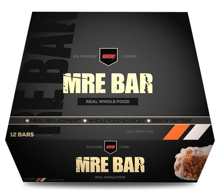 Redcon1 MRE Bars Iced Carrot Cake - 12 Bars