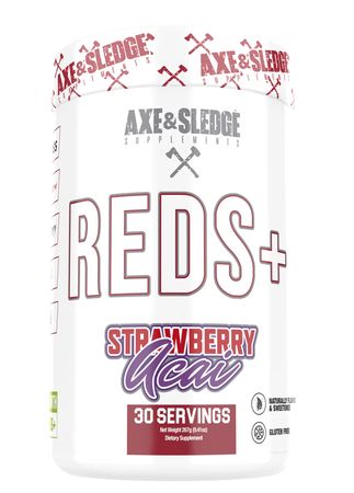 Axe & Sledge RED+  Strawberry Acai - 30 Servings
