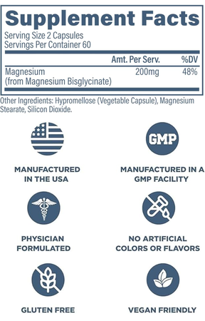 Revive Magnesium Glycinate  - 120 Capsules