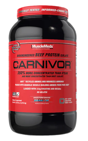 MuscleMeds Carnivor Beef Protein  Rocket Pop - 28 Servings