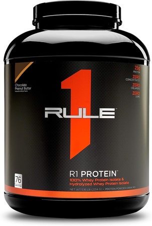 Rule 1 R1 Protein Whey Isolate  Chocolate Peanut Butter - 5 Lb (76 Servings)